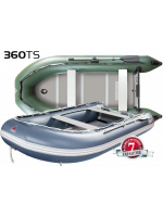 Моторная лодка YUKONA 360 TSE (БЕЗ ПОЛА)  (зеленая, серая, Combi)